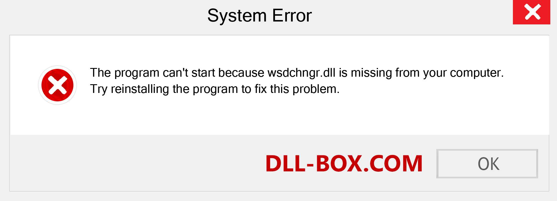  wsdchngr.dll file is missing?. Download for Windows 7, 8, 10 - Fix  wsdchngr dll Missing Error on Windows, photos, images